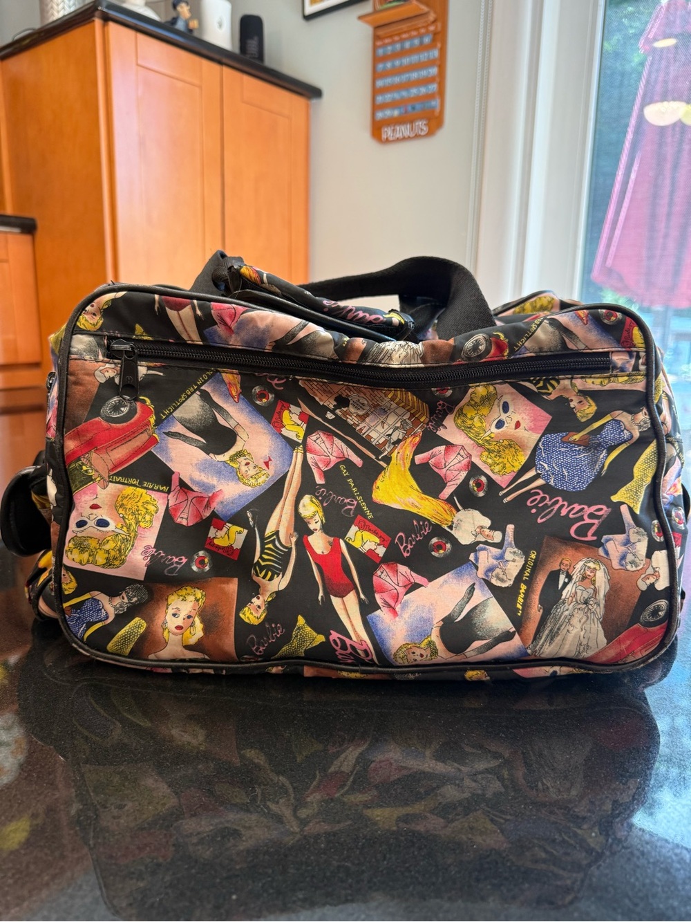 Vintage Barbie Travel bag by Nicole Miller